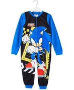 Sonic Onesie Fleece - Maat 98 - 104 - 110 - 116, Ophalen of Verzenden, Nieuw, Jongen, Nacht- of Onderkleding