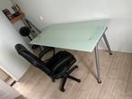 Te koop bureau met bureaustoel, Huis en Inrichting, Bureaus, Ophalen of Verzenden, In hoogte verstelbaar, Zo goed als nieuw
