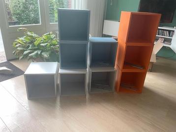 Ikea Eket kasten + ophangrails  beschikbaar voor biedingen