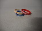 Armbanden Oranje Voetbal Nederland rood wit blauw, Sport en Fitness, Voetbal, Ophalen of Verzenden, Clubaccessoires