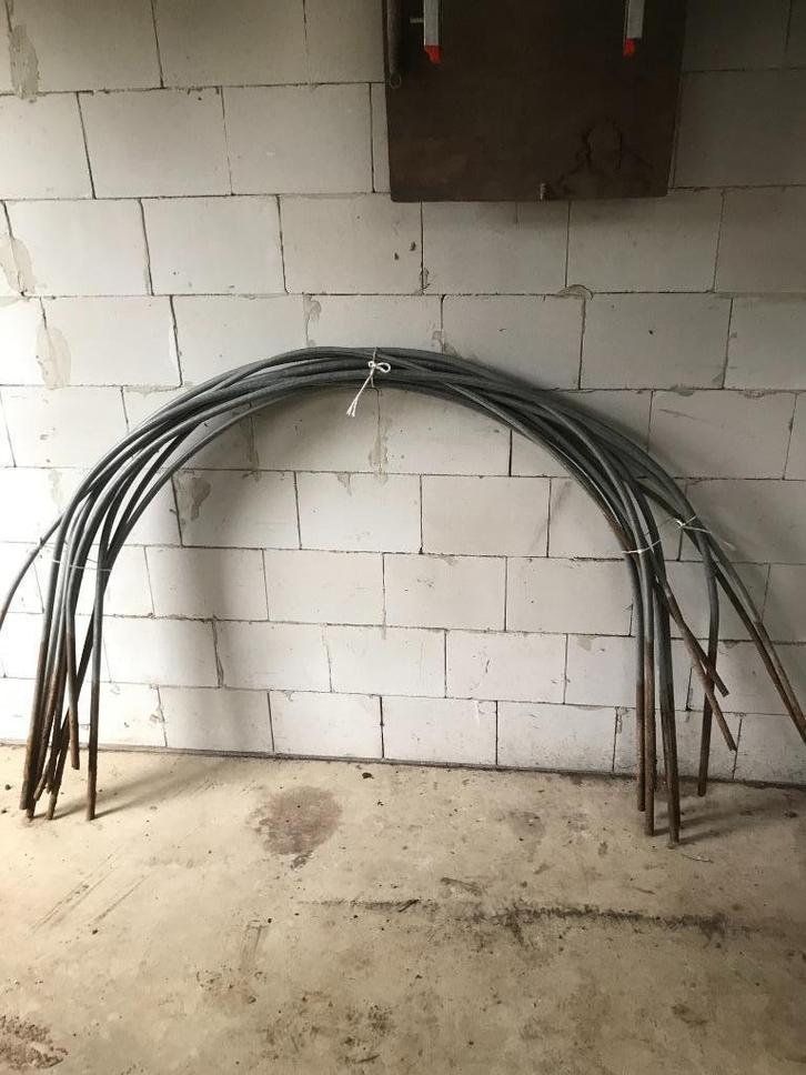 tunnelbogen lage kweektunnel, Caravans en Kamperen, Windschermen, Gebruikt, Ophalen