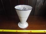 wit emaille EDY maatbeker met bies, Antiek en Kunst, Ophalen of Verzenden