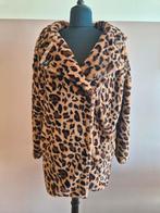 Carnavals bontjas Panterprint, maat L, Jas thema luipaard, Kleding | Heren, Maat 52/54 (L), Carnaval, Gold & Silver, Ophalen of Verzenden