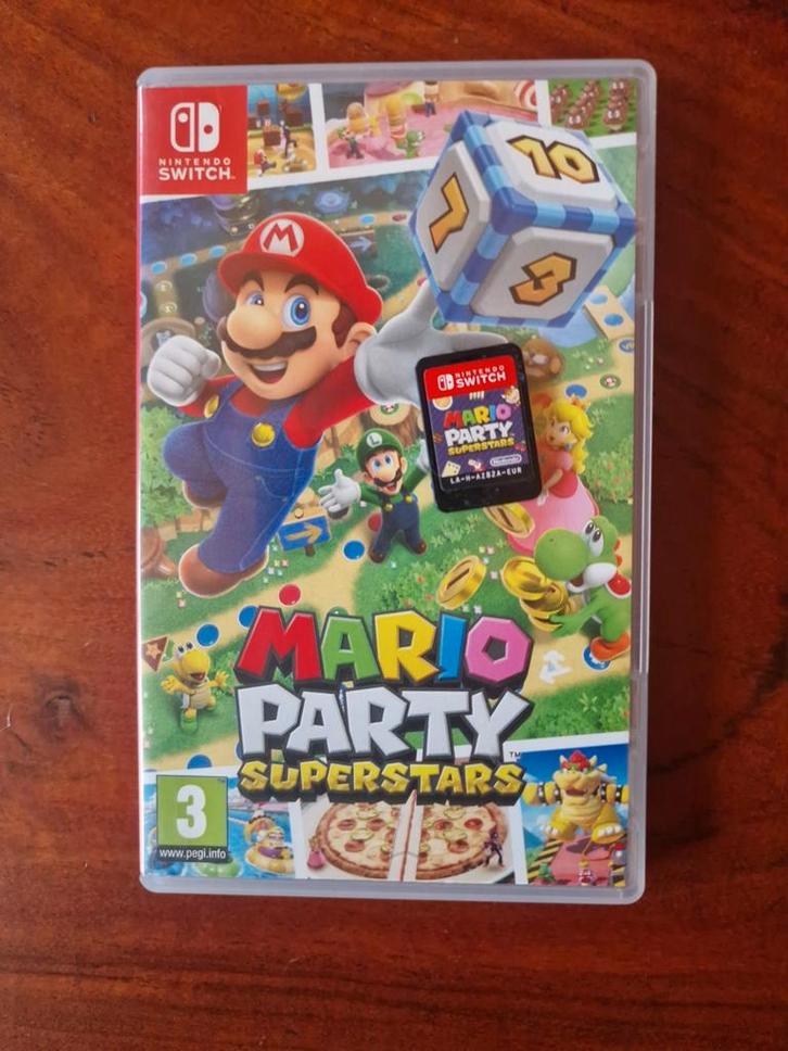 Mario Party Superstars - Nintendo Switch, Spelcomputers en Games, Games | Nintendo Switch, Zo goed als nieuw, Overige genres, 3 spelers of meer