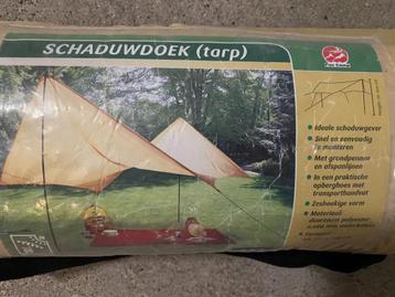 Schaduwdoek Fun Camp ca. 420x350 zeshoekig beschikbaar voor biedingen