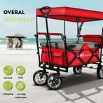 Bolderkar, rood, opvouwbaar, met dakje. Nieuw in doos!, Caravans en Kamperen, Bolderkarren, Ophalen of Verzenden, Opvouwbaar, Nieuw