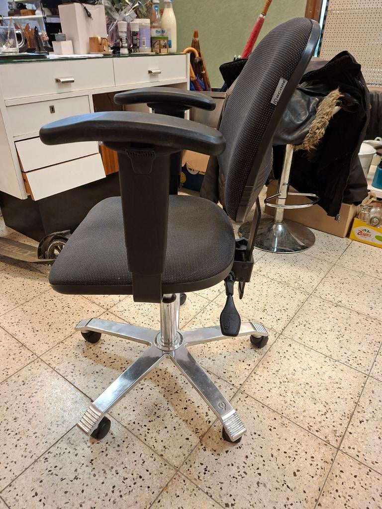 10 x Comfortabele bureaustoel - Zwart ,merk SCORE, Ophalen of Verzenden