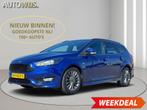 Ford Focus Wagon 1.0 ST-Line|NL AUTO|125PK|Goed onderhouden|, Auto's, 65 €/maand, Gebruikt, Blauw, Origineel Nederlands