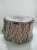 Boomstam / Hakblok / Bijzettafel, Huis en Inrichting, Tafels | Bijzettafels, Ophalen of Verzenden, Rond, Minder dan 55 cm