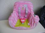 babyborn pop fietsstoeltje met verstelbaar tuigje 32hx30x17, Ophalen of Verzenden, Zo goed als nieuw, Babypop