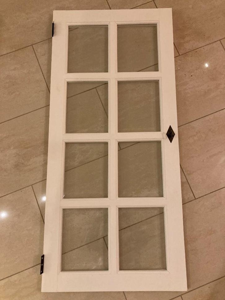 white-wash kastdeurtjes / vitrinedeuren / laden, Doe-het-zelf en Verbouw, Overige Doe-het-zelf en Verbouw, Gebruikt, Ophalen