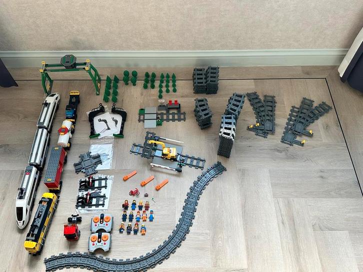 Lego trein, Kinderen en Baby's, Speelgoed | Duplo en Lego, Zo goed als nieuw, Ophalen of Verzenden
