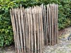 Mooi rustiek Kastanje Houten Hek - Natuurlijke Afscheiding, 1 tot 2 meter, Ophalen of Verzenden, Zo goed als nieuw, 3 tot 6 meter