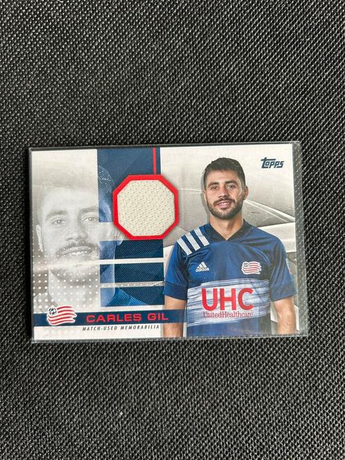 Carles Gil match worn Patch Card /319, Hobby en Vrije tijd, Stickers en Plaatjes, Zo goed als nieuw, Plaatje, Ophalen of Verzenden