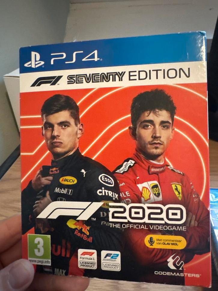 F1 2020 Seventy Edition - PS4, Spelcomputers en Games, Games | Pc, Zo goed als nieuw, Racen en Vliegen, 1 speler, Vanaf 3 jaar