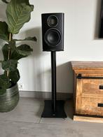 Set Elac Carina’s incl stands., Zo goed als nieuw, 60 tot 120 watt, Front, Rear of Stereo speakers, Ophalen