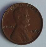 Amerika 1963 munt , one cent, volgnr 51, Ophalen of Verzenden, Noord-Amerika, Losse munt