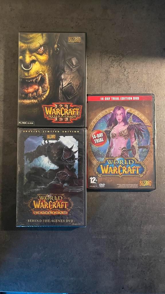 Warcraft 3 – Reign of Chaos + Extra’s, Spelcomputers en Games, Games | Pc, Zo goed als nieuw, Strategie en Constructie, 1 speler