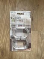 Douchegordijn Haken - 12 stuks - Nieuw, Ophalen, Nieuw, Overige kleuren, Overige typen