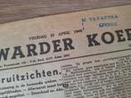 Leeuwarder Koerier 27 april 1945, Verzenden, Nederland