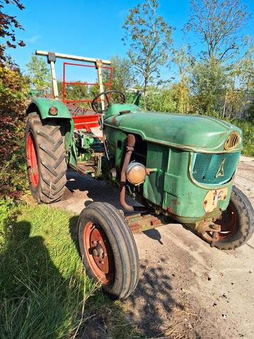 Deutz 3005, Jf mestverspreider, kilverbak minitrekker 