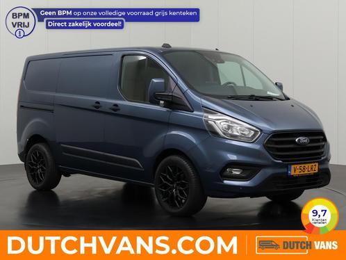 Ford Transit Custom 2.0TDCi 130PK Automaat Limited | Leder |, Auto's, Bestelauto's, Te koop, ABS, Achteruitrijcamera, Airconditioning