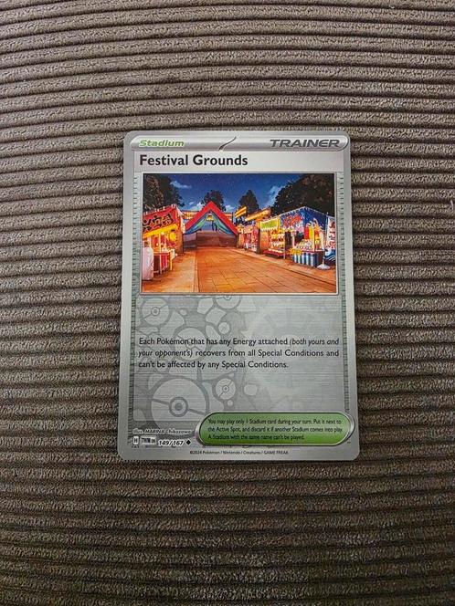 Festival grounds 149/167 reverse holo, twilight masqueradeNM, Hobby en Vrije tijd, Verzamelkaartspellen | Pokémon, Zo goed als nieuw