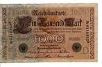 bankbiljet Duitsland 1000 Mark, Ophalen of Verzenden, Duitsland, Los biljet