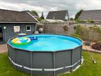 Intex zwembad 488cm x 122cm met zandfilterpomp en accessoire, Rond, 300 cm of meer, Zo goed als nieuw, Ophalen