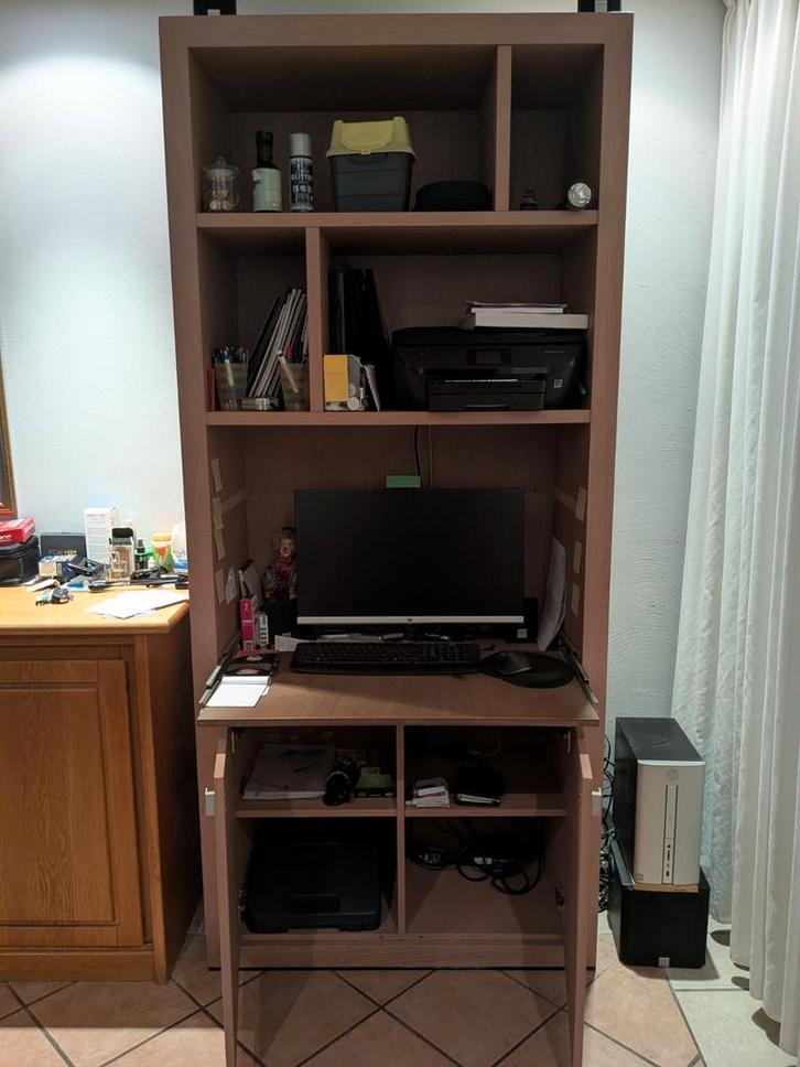 Twee massieve MDF kasten in goede staat, Huis en Inrichting, Kasten | Computermeubels, Zo goed als nieuw, 170 cm of meer, 70 tot 120 cm