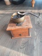 Antieke Koffiemaler met Houten Basis, Ophalen of Verzenden