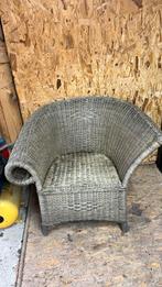 GRATIS! Leuke rotan tuinstoel, Tuin en Terras, Tuinstoelen, Ophalen, Gebruikt, Rotan