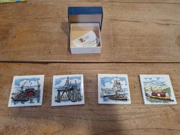 Setje Ophang Tegeltjes 7,5 x 7,5 cm beschikbaar voor biedingen