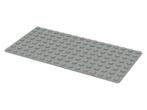 Lego Light Gray Baseplate 8 x 16, Ophalen of Verzenden, Gebruikt, Losse stenen, Lego