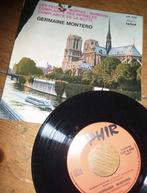 EP GERMAINE MONTERO les feuilles mortes 1965, Gebruikt, 7 inch, Ophalen of Verzenden, Pop