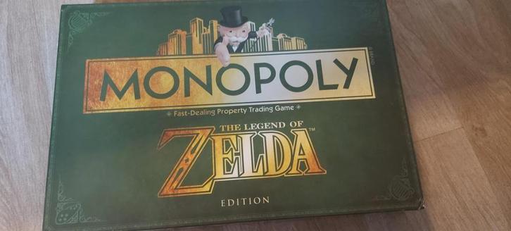 bordspel link Monopoly Zelda Monopolie gelimiteerd, Hobby en Vrije tijd, Gezelschapsspellen | Bordspellen, Nieuw, Een of twee spelers