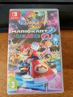 Mario Kart 8 Deluxe - Nintendo Switch, Spelcomputers en Games, Online, Racen en Vliegen, Ophalen of Verzenden, Zo goed als nieuw