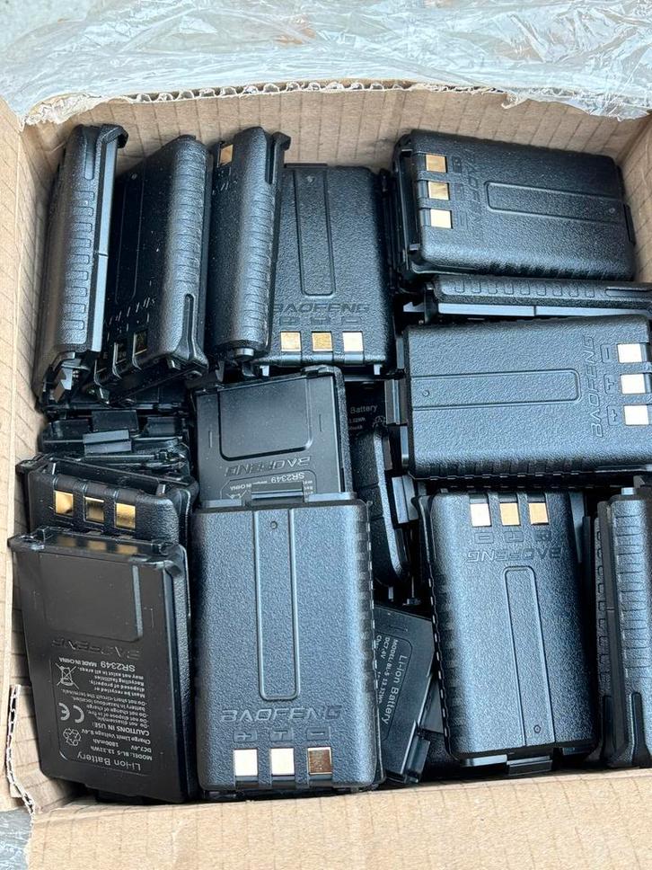 Baofeng BL-5 Accu's - Partij, Audio, Tv en Foto, Accu's en Batterijen, Nieuw, Oplaadbaar, Ophalen of Verzenden