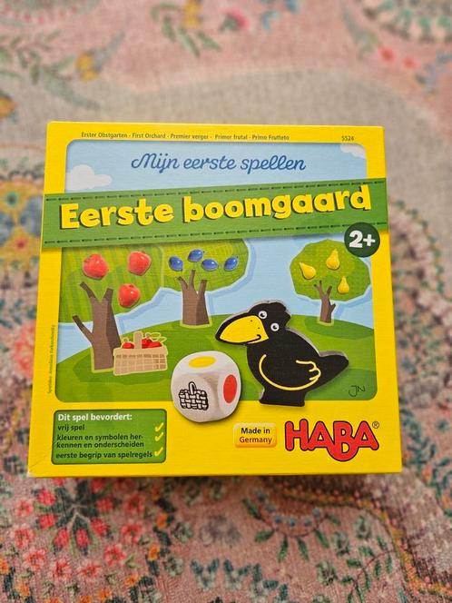 Eerste boomgaard, Hobby en Vrije tijd, Gezelschapsspellen | Bordspellen, Zo goed als nieuw, Ophalen