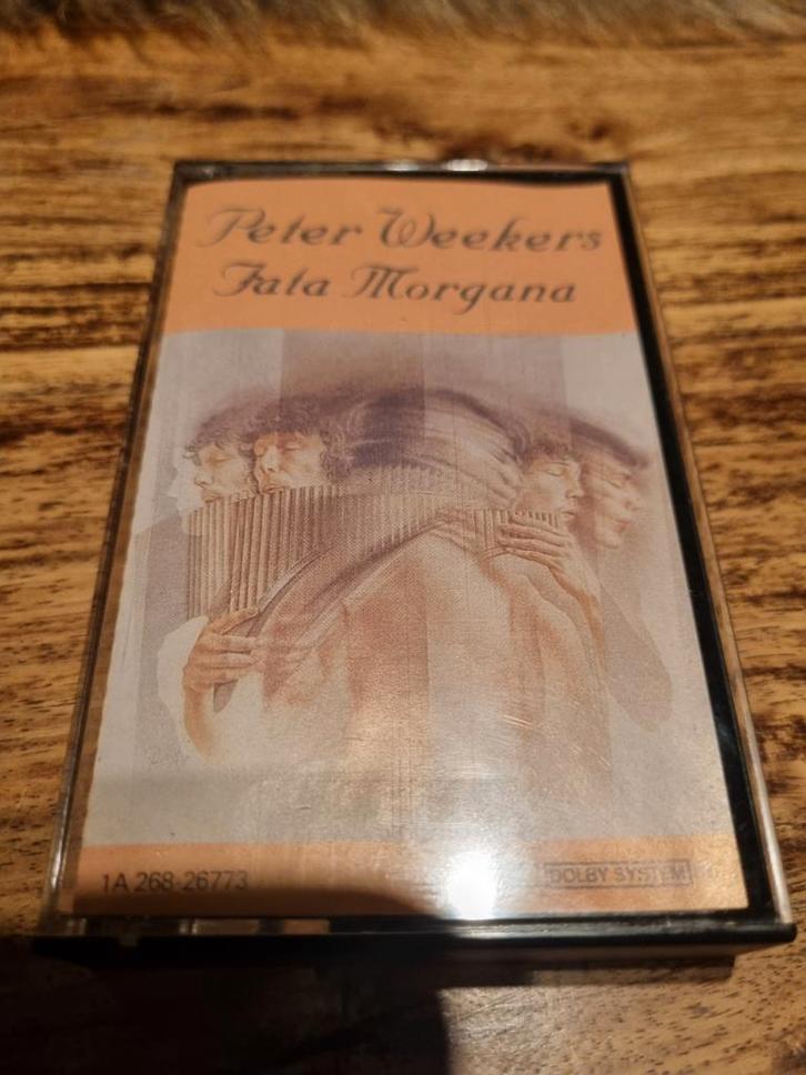 Peter Weekers - Fata Morgana Cassettebandje, Cd's en Dvd's, Cassettebandjes, Zo goed als nieuw, Origineel, Pop, 1 bandje, Ophalen of Verzenden