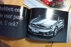 Mercedes Benz SL brochure - SL500 AMG folder 2009 -2010, Verzenden, Zo goed als nieuw, Mercedes