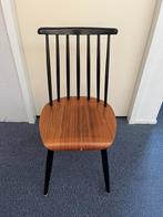 Vintage design teakhouten eetkamerstoel (Tapiovaara), Huis en Inrichting, Ophalen, Gebruikt, Bruin, Eén