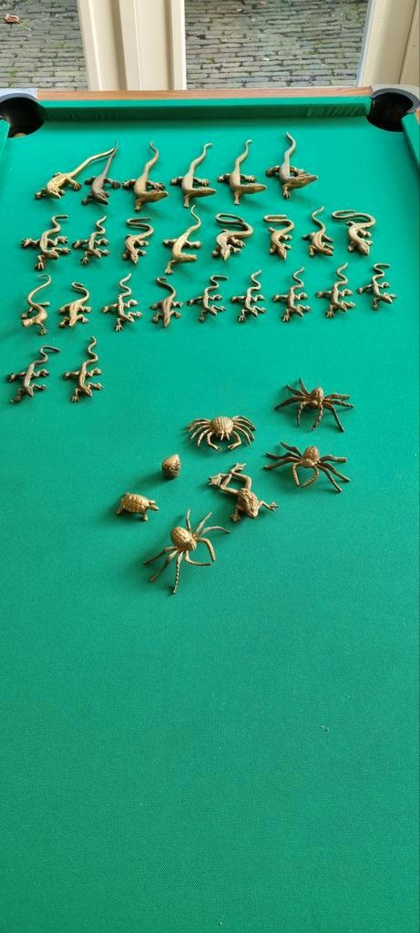 Verzameling Koperen/messing Dieren, Sport en Fitness, Biljarten en Poolen, Gebruikt, Keu of Ballen, Ophalen of Verzenden