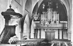 Dalfsen Interieur Ned Herv. Kerk., Ophalen of Verzenden, 1960 tot 1980, Gelopen, Overijssel