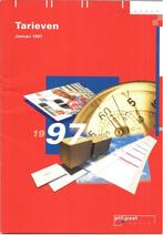 Posttarieven Tarievenboekje PTT post jan 1997., Verzenden