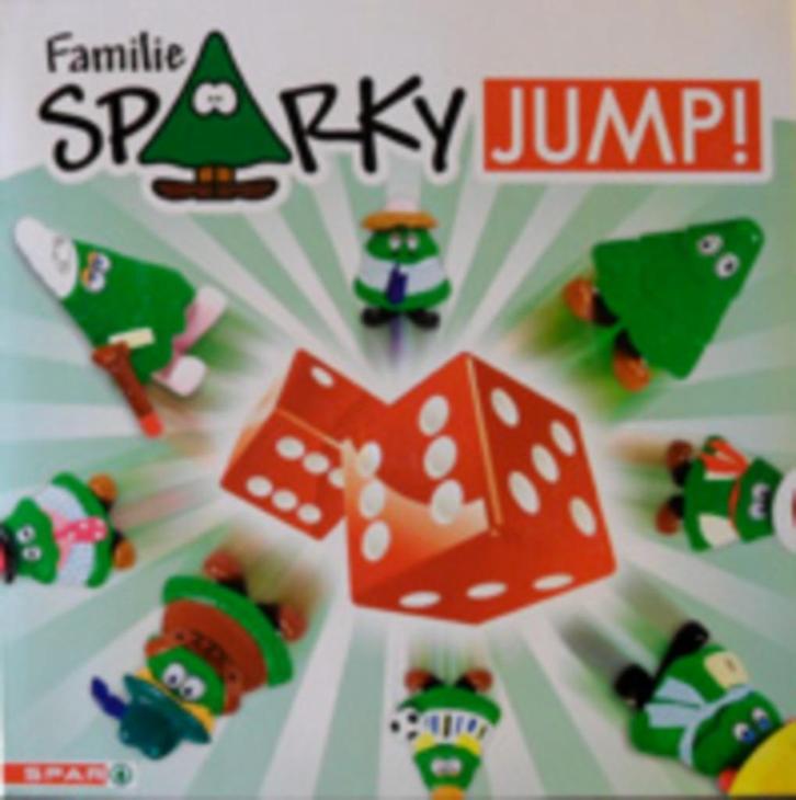 Gezelschapsspel Sparky Jump, Hobby en Vrije tijd, Gezelschapsspellen | Bordspellen, Nieuw, Een of twee spelers, Drie of vier spelers