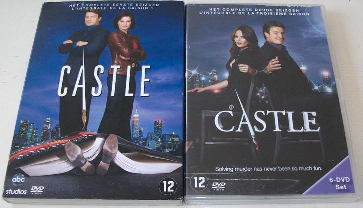 Dvd *** CASTLE *** Diverse Seizoenen, Cd's en Dvd's, Dvd's | Tv en Series, Zo goed als nieuw, Drama, Boxset, Vanaf 12 jaar, Ophalen of Verzenden