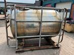 Rvs watertank dubbelwandig 2500, Tuin en Terras, Regentonnen, 150 liter of meer, Ophalen of Verzenden, Metaal