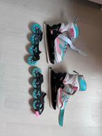 Schaatsen en inlineskates in 1 maat 34-37, Overige merken, Verstelbaar, Ophalen of Verzenden, Zo goed als nieuw