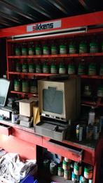 nostalgische autolakverfmengmachine, Ophalen